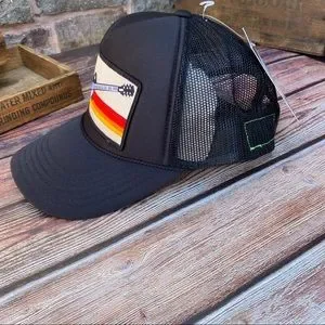 ??✨RARE AVIATOR NATION VINTAGE GUITAR COLLAB MESH TRUCKER HAT UNISEX O/S… ✨RARE! AVIATOR NATION SUPER RARE VINTAGE | Mercari main image 4